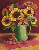 Bouquet with Daylilies
