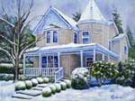 House in Snow